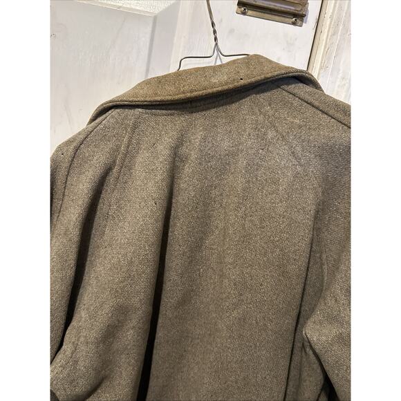 Vintage 60S Wool Varsity Jacket Yellow/ Gray - Picture 10 of 10